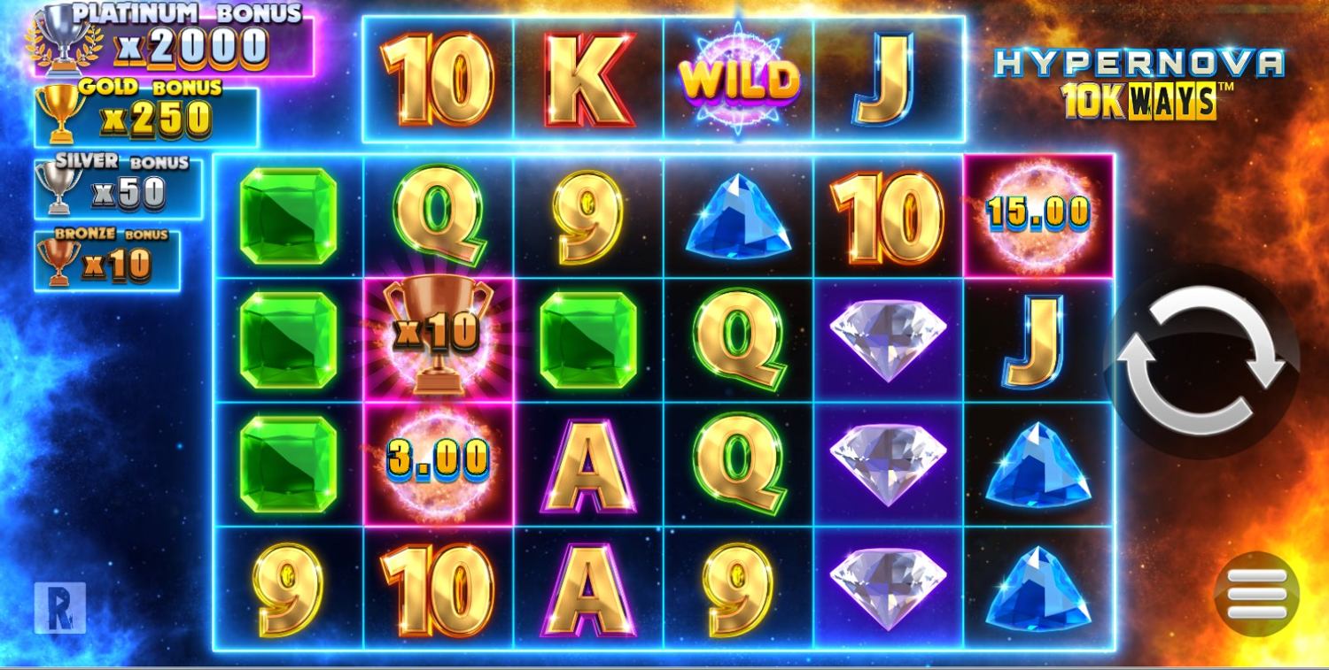 Hypernova 10K Ways Gameplay Image
