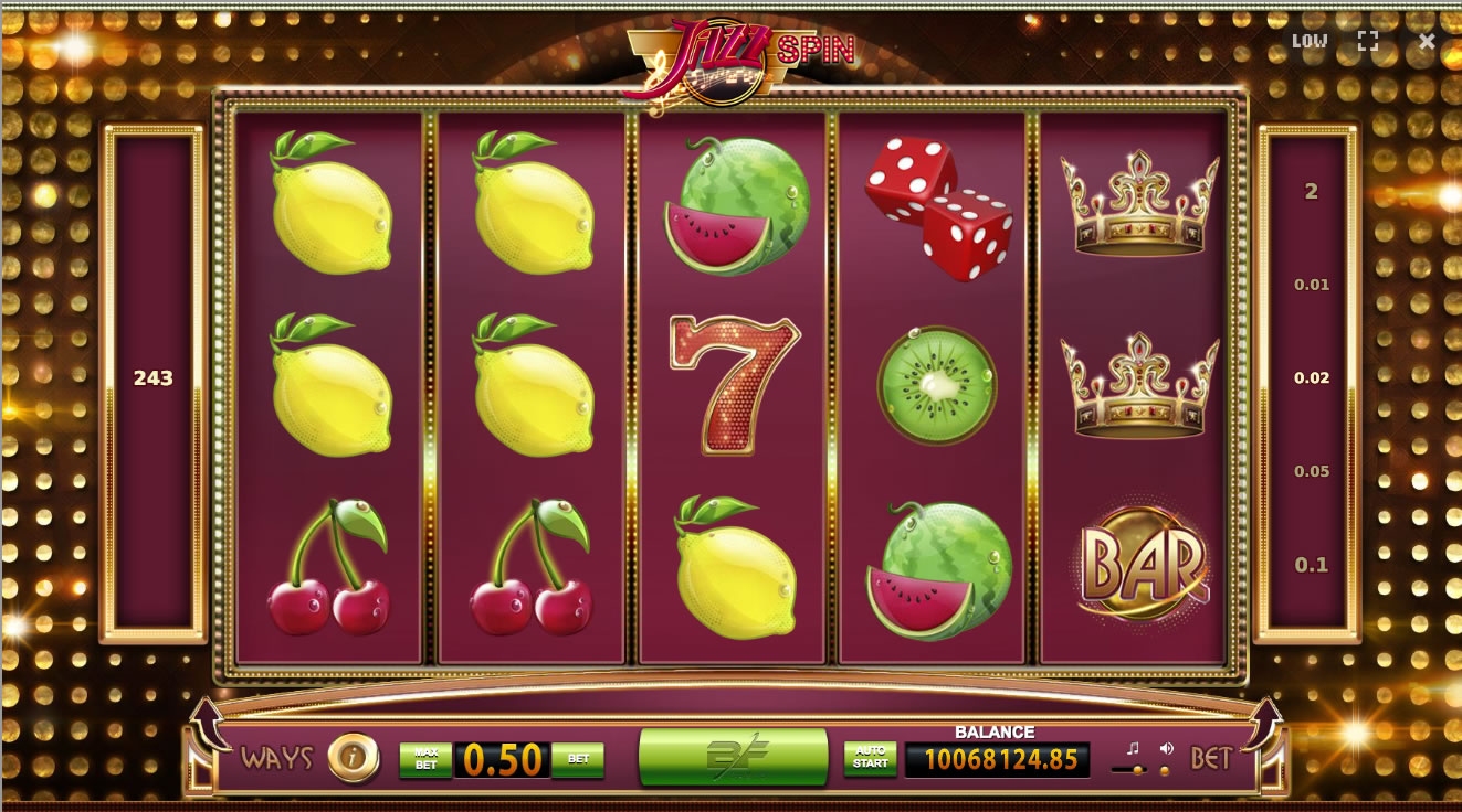 Jazz Spin Gameplay Image