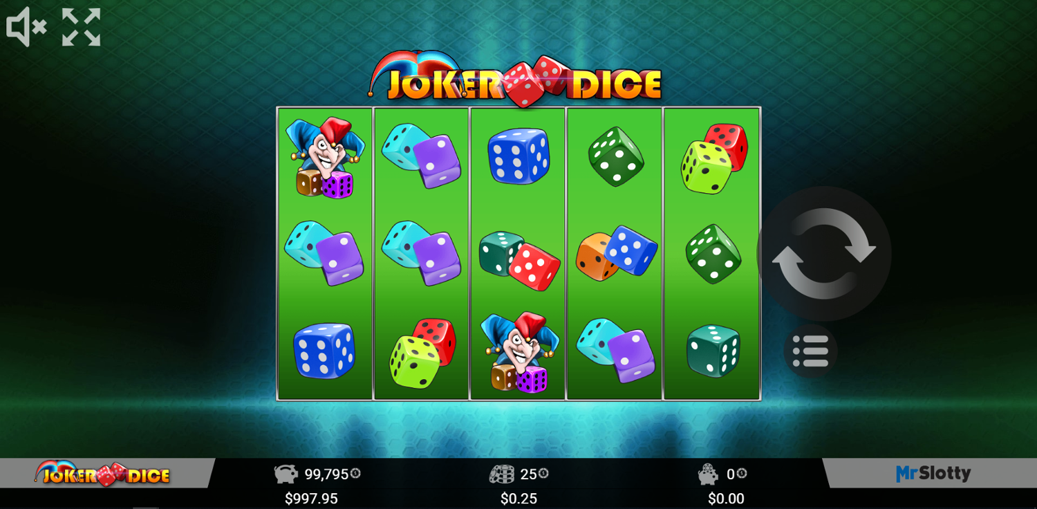 Joker Dice Gameplay Image