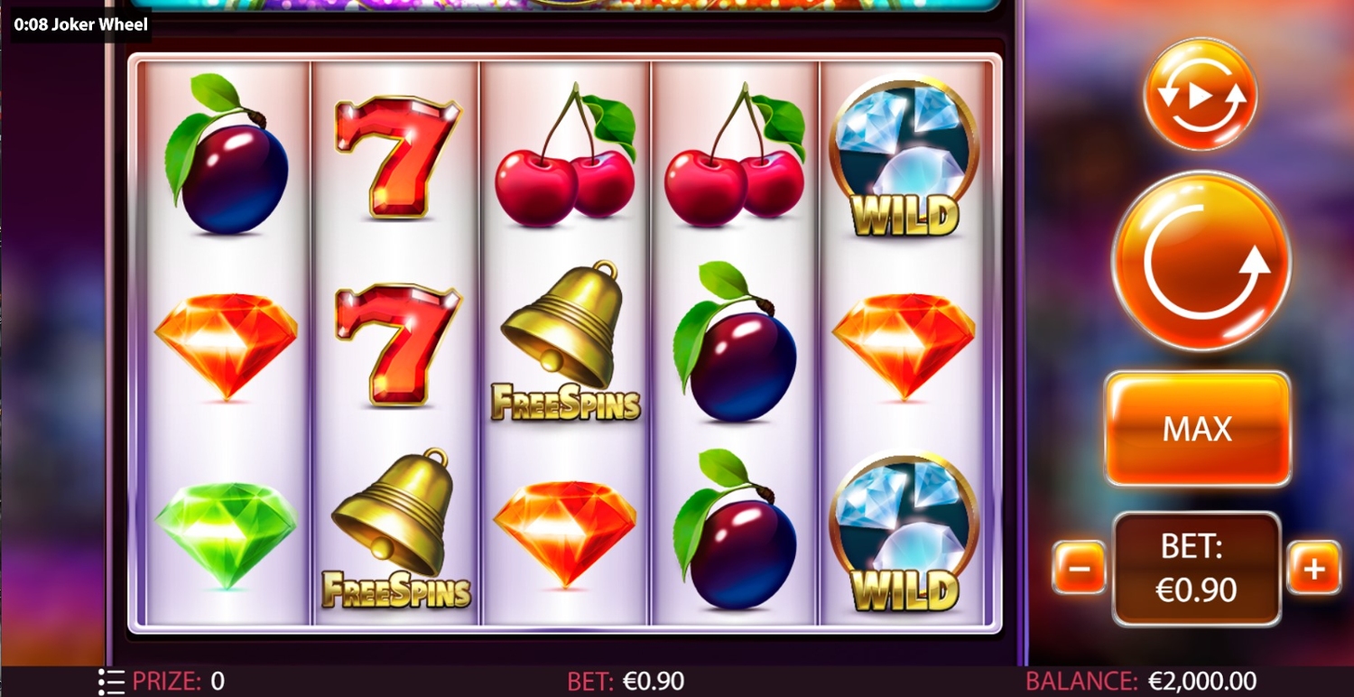 Joker Wheel Gameplay Image