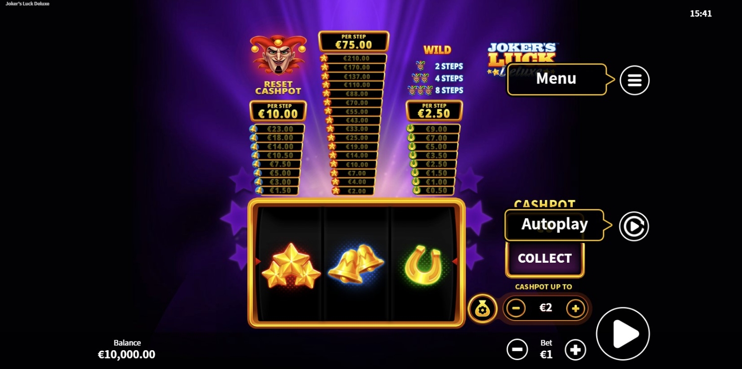 Joker’s Luck Deluxe Gameplay Image