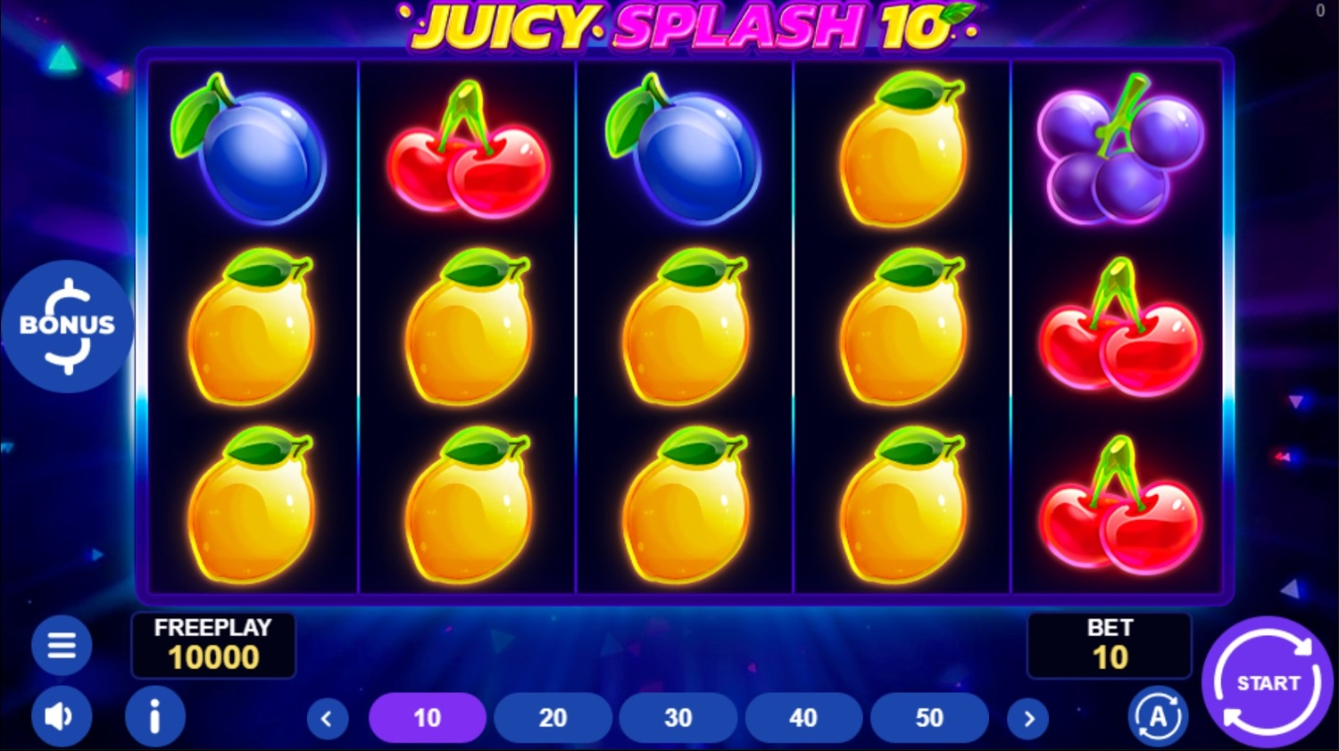 Juicy Splash 10 Gameplay Image