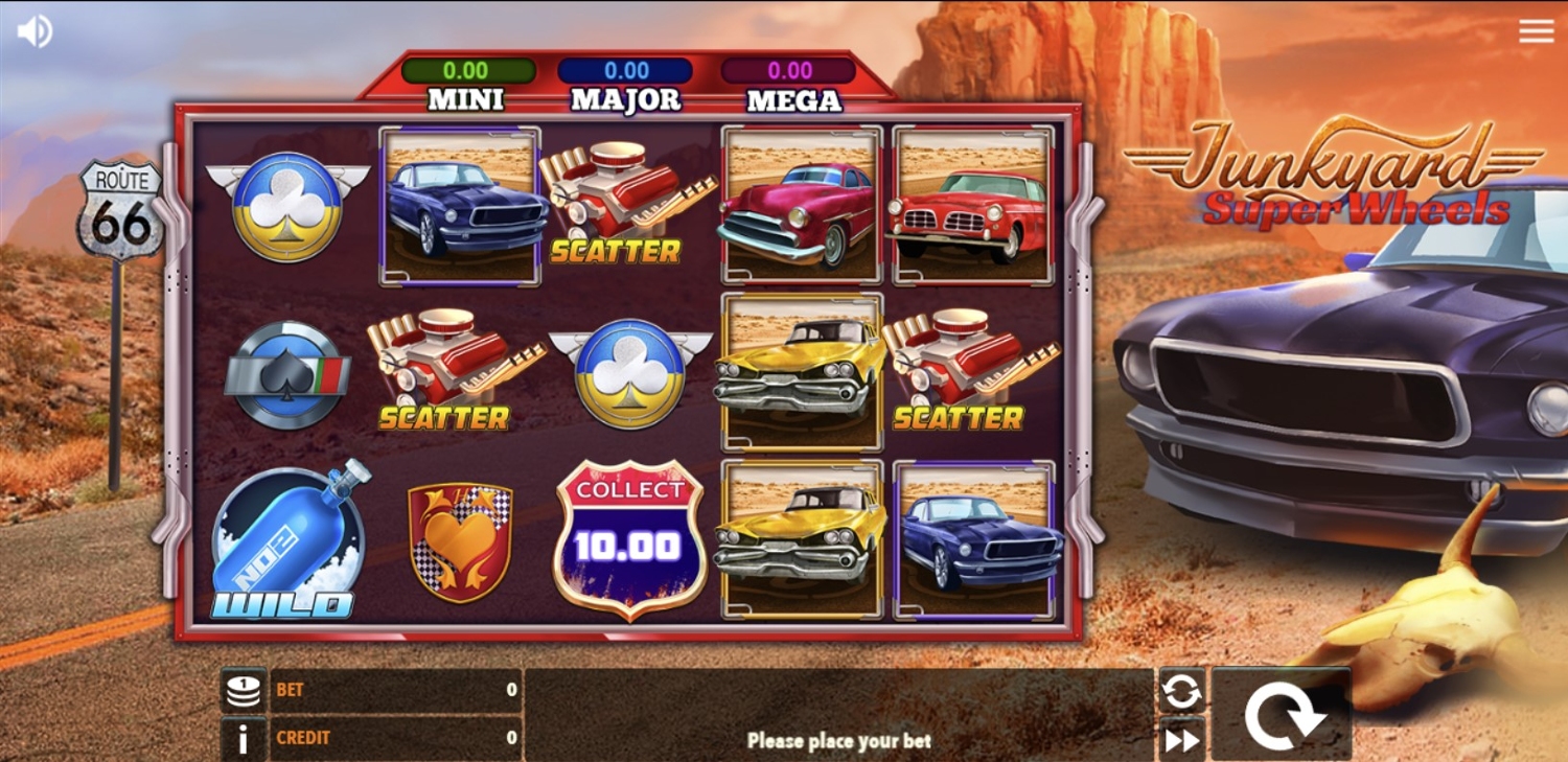 Junkyard Super Wheels Gameplay Image