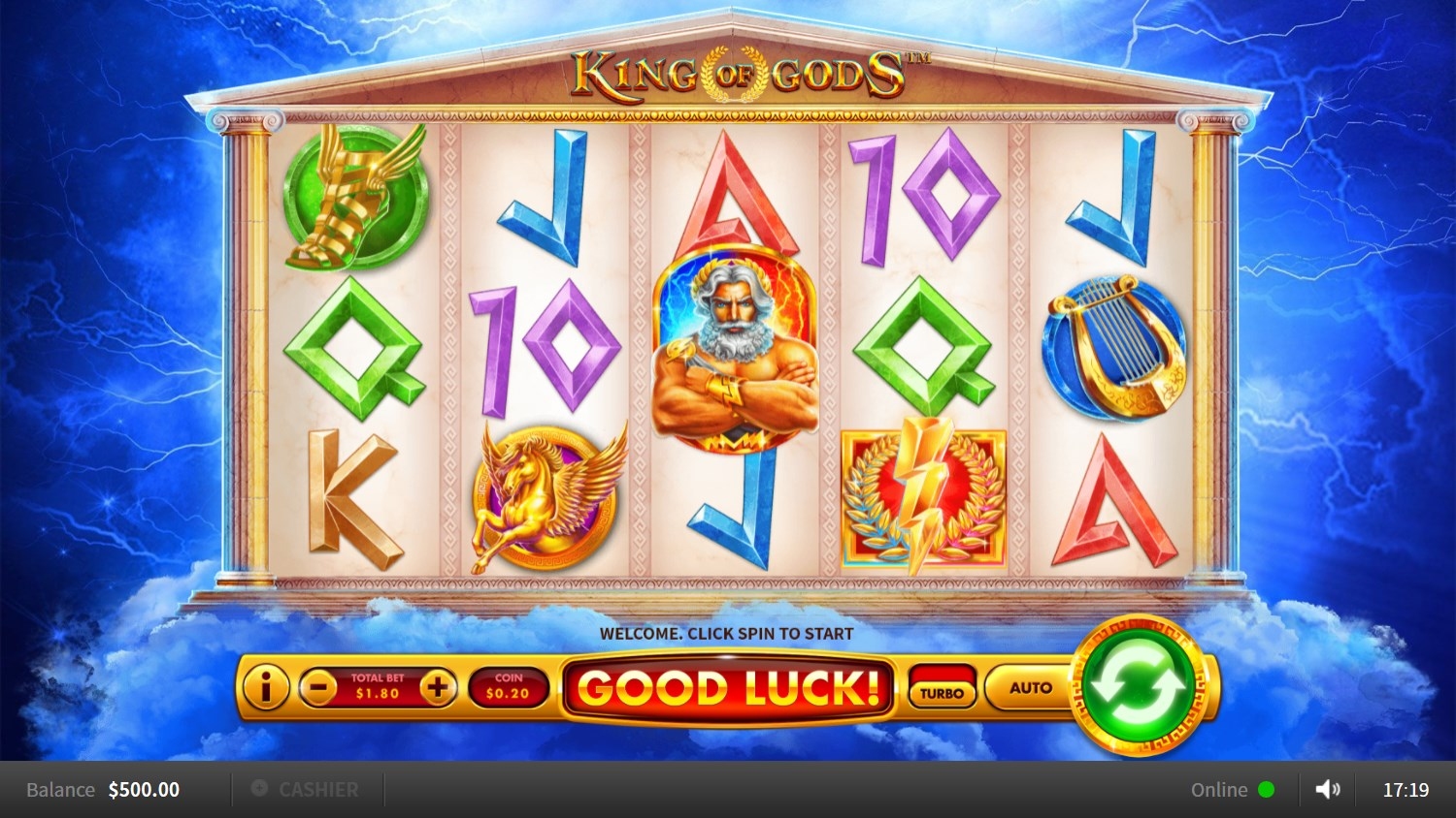 King of Gods Gameplay Image