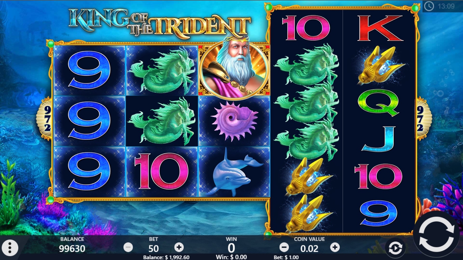 King of the Trident Gameplay Image
