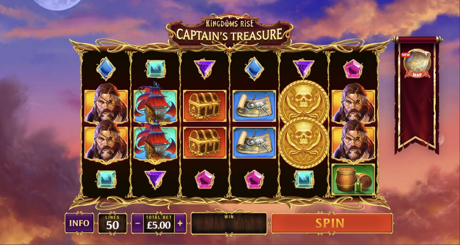 Kingdoms Rise: Captain’s Treasure Gameplay Image