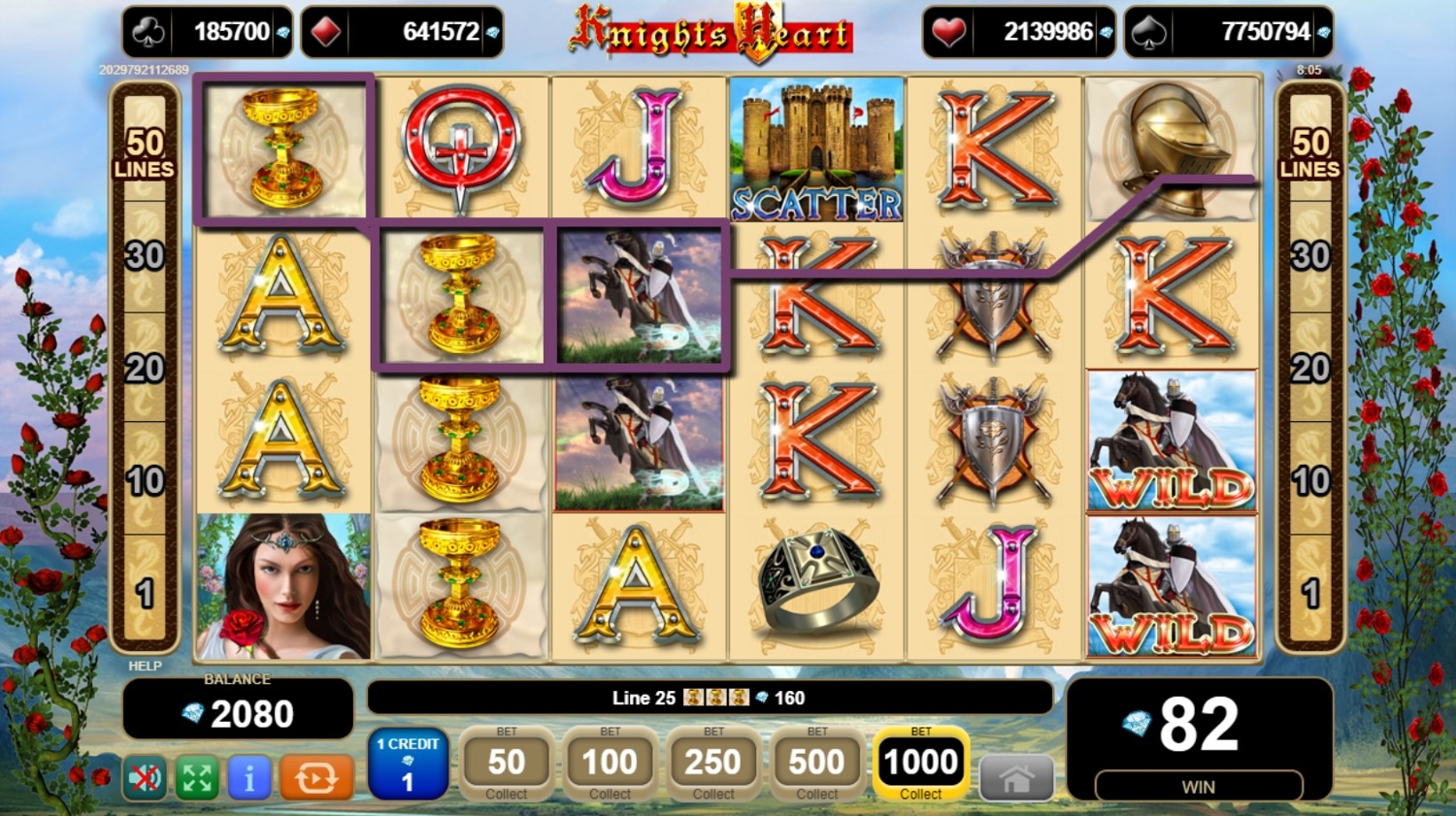 Knight’s Heart Gameplay Image