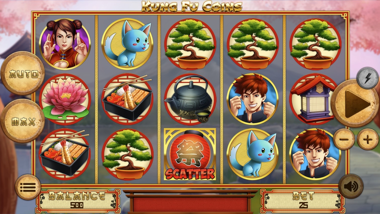 Kung Fu Coins Gameplay Image