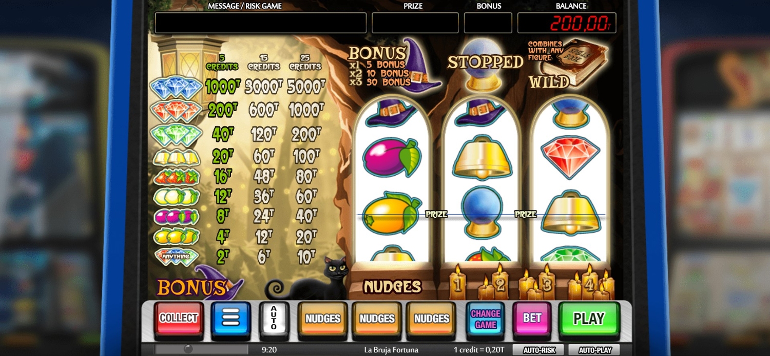La Bruja Fortuna Gameplay Image
