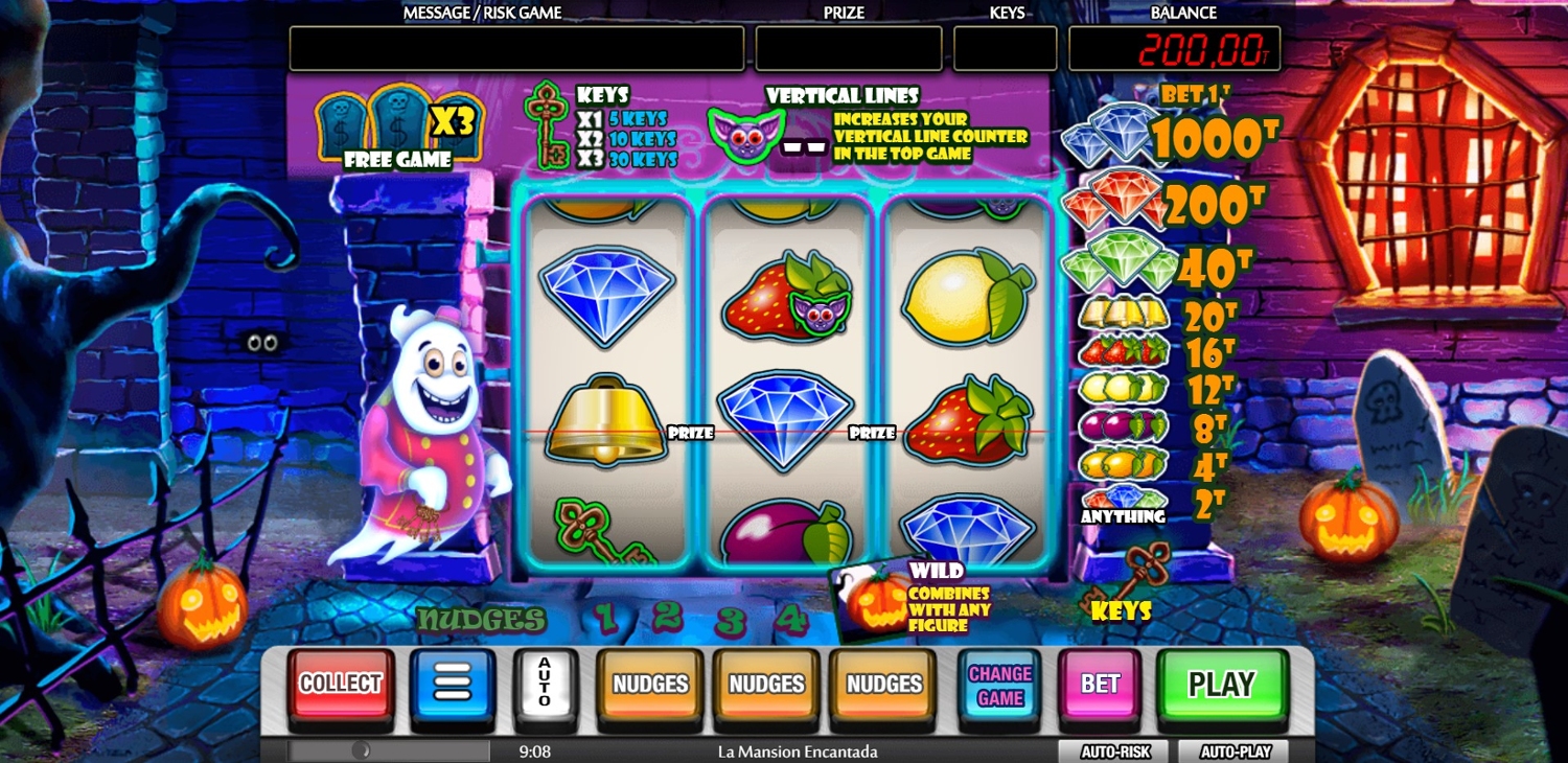 La Mansión Encantada Gameplay Image