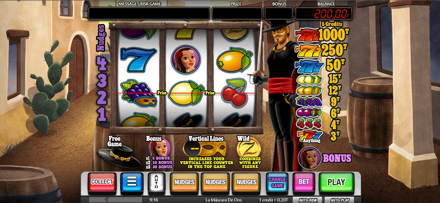 La Máscara De Oro Gameplay Image