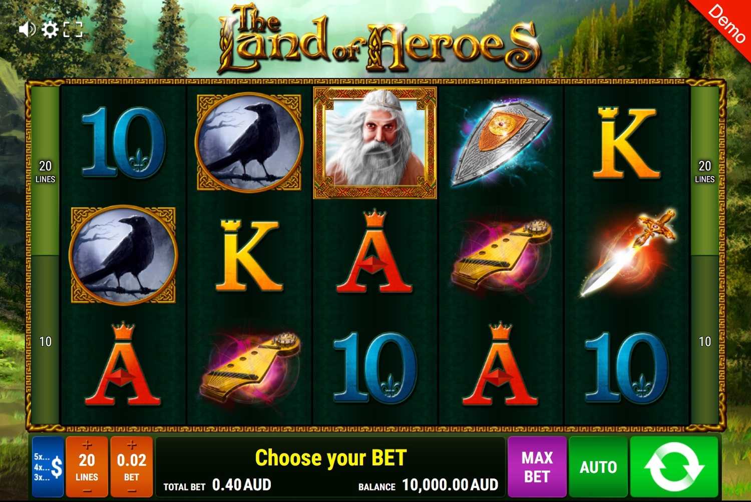 Land of Heroes Gameplay Image