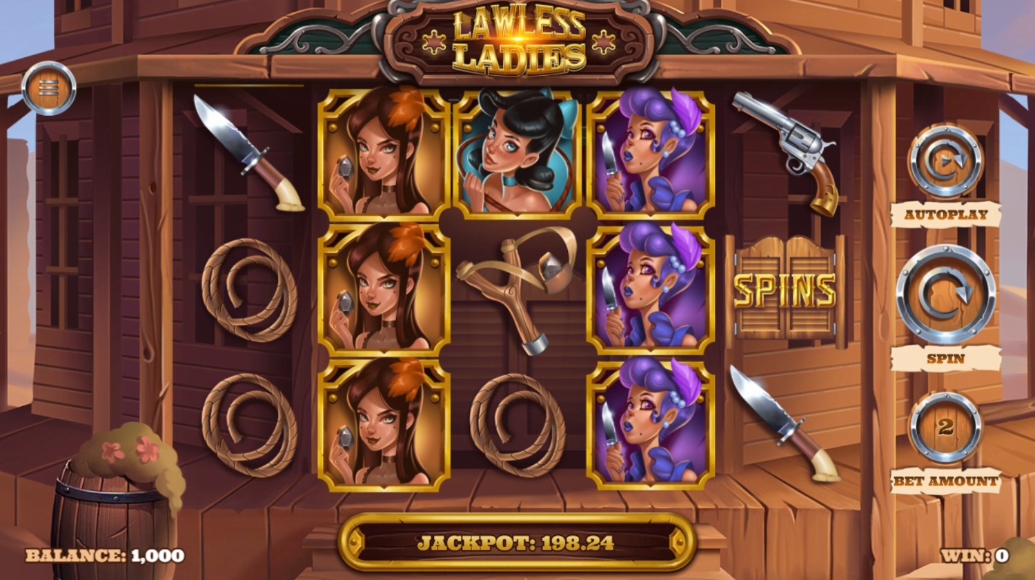 Lawless Ladies Gameplay Image