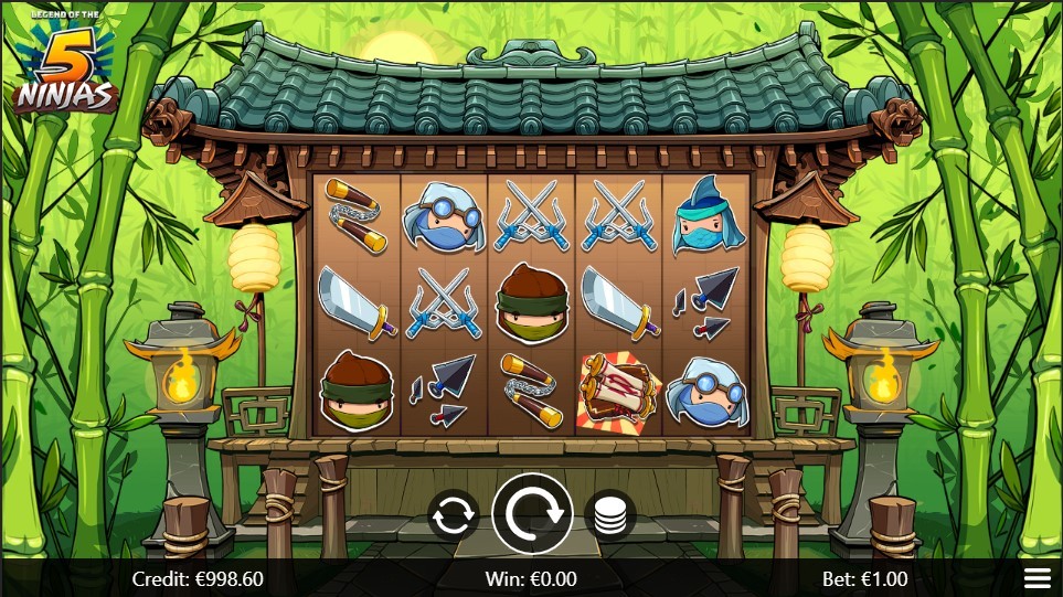 Legend of the 5 Ninjas Gameplay Image