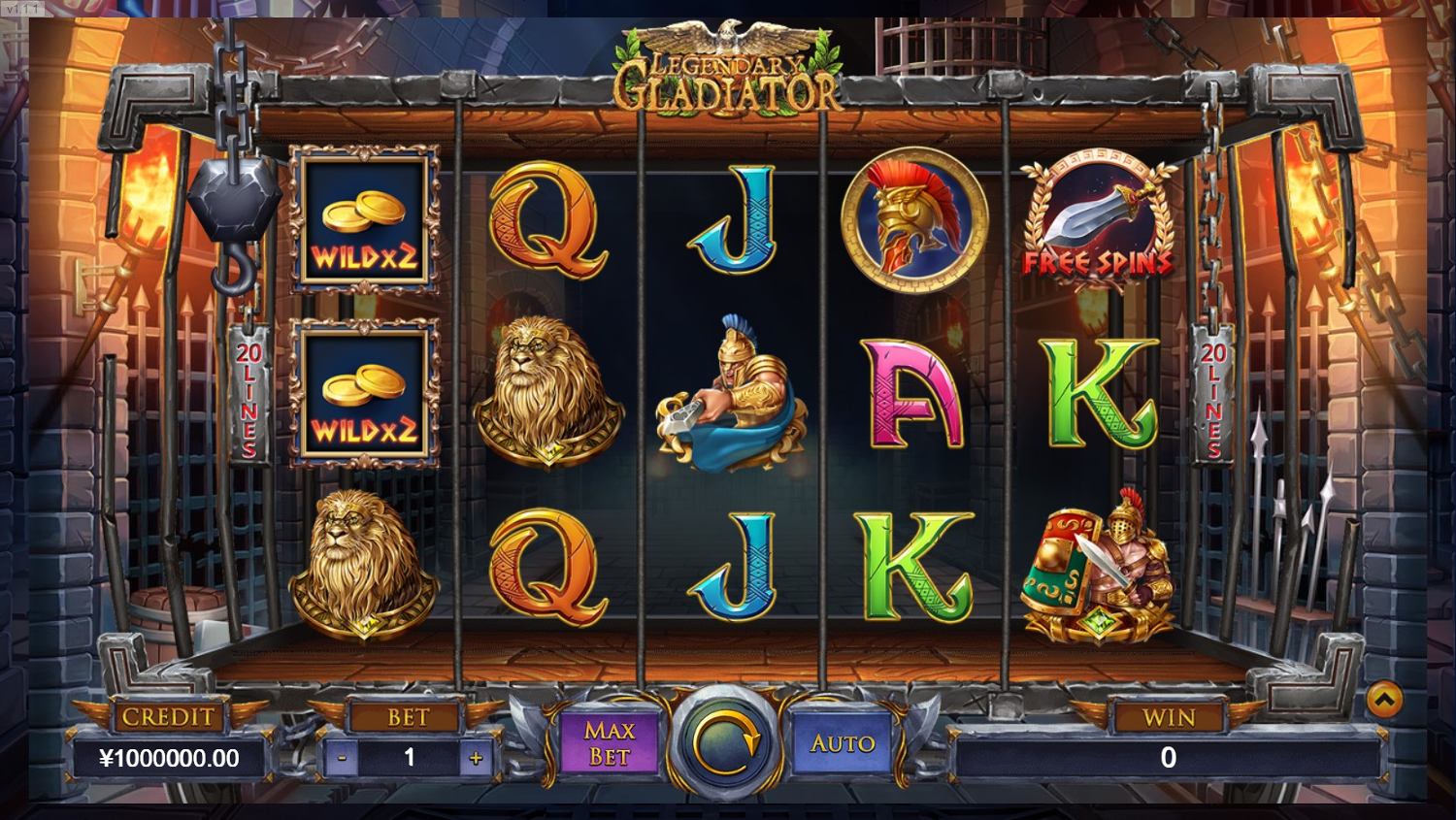 Legendary Gladiator Gameplay Image