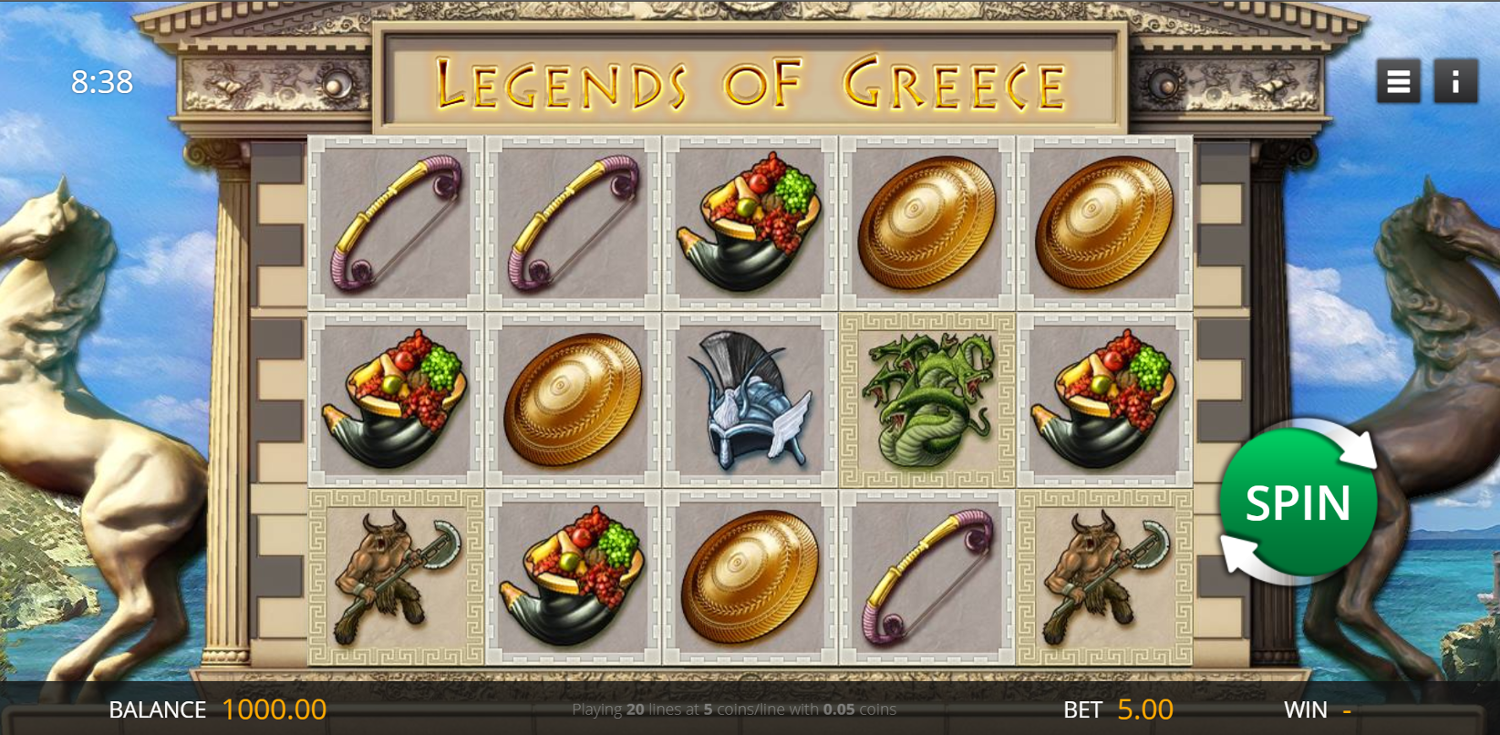 Legends of Greece Gameplay Image