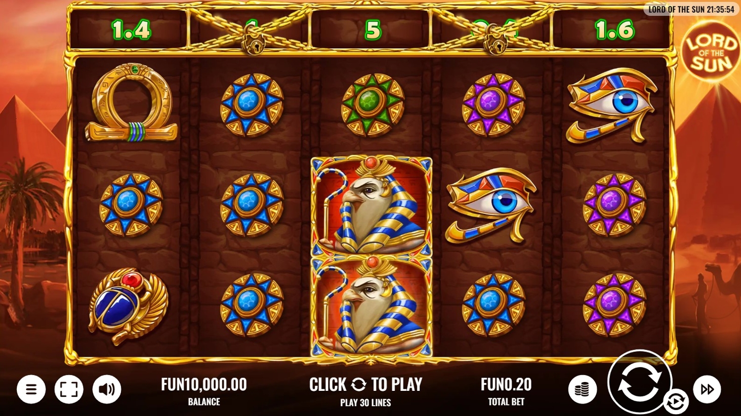Lord of the Sun Gameplay Image