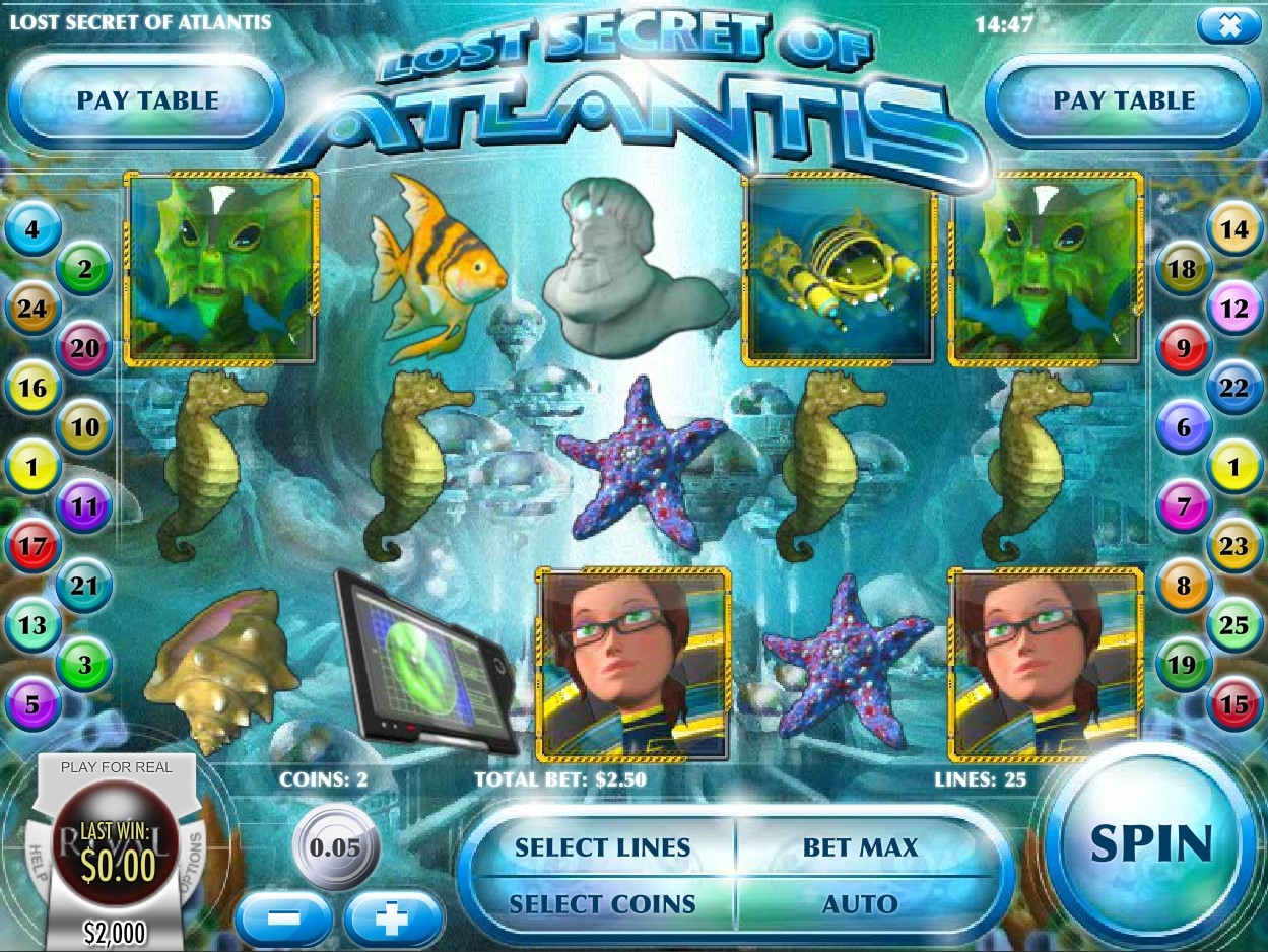 Lost Secret of Atlantis Gameplay Image