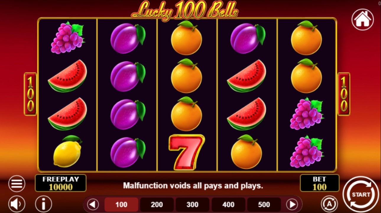 Lucky 100 Bells Gameplay Image