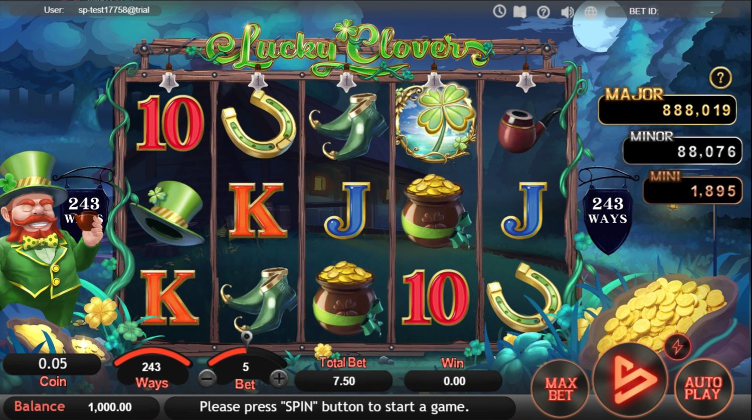 Lucky Clover Gameplay Image