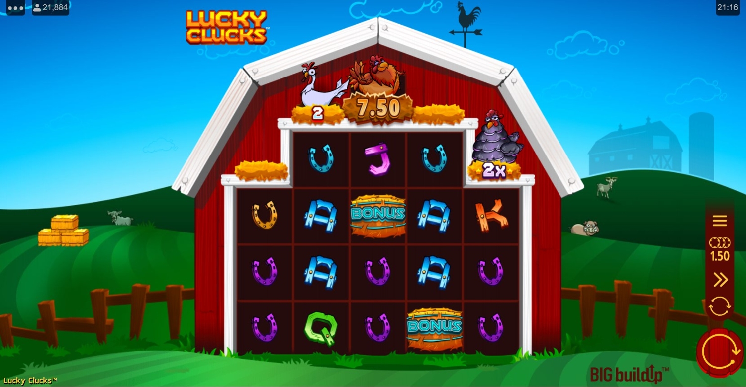 Lucky Clucks Gameplay Image