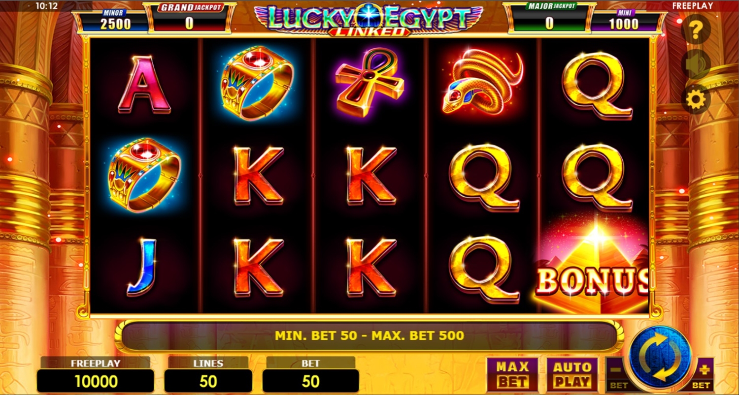 Lucky Egypt Gameplay Image