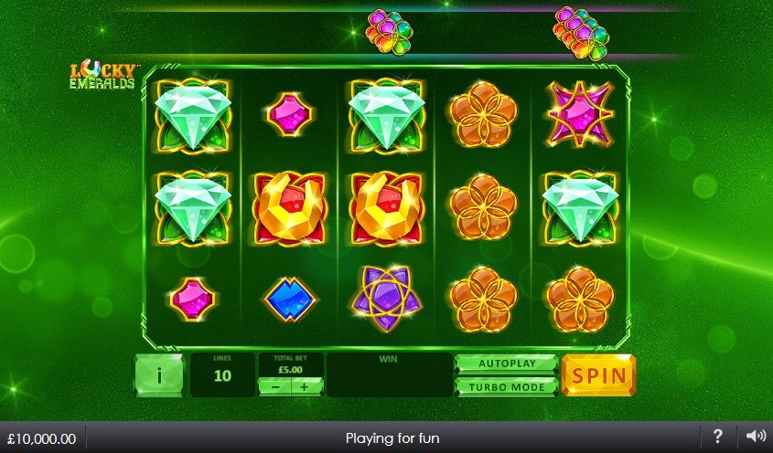 Lucky Emeralds Gameplay Image