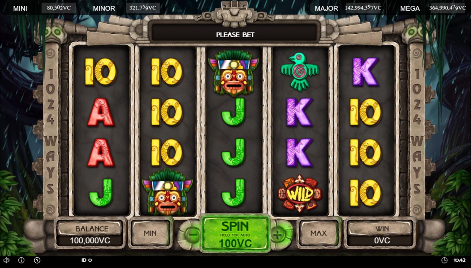 Lucky Jungle 1024 Gameplay Image