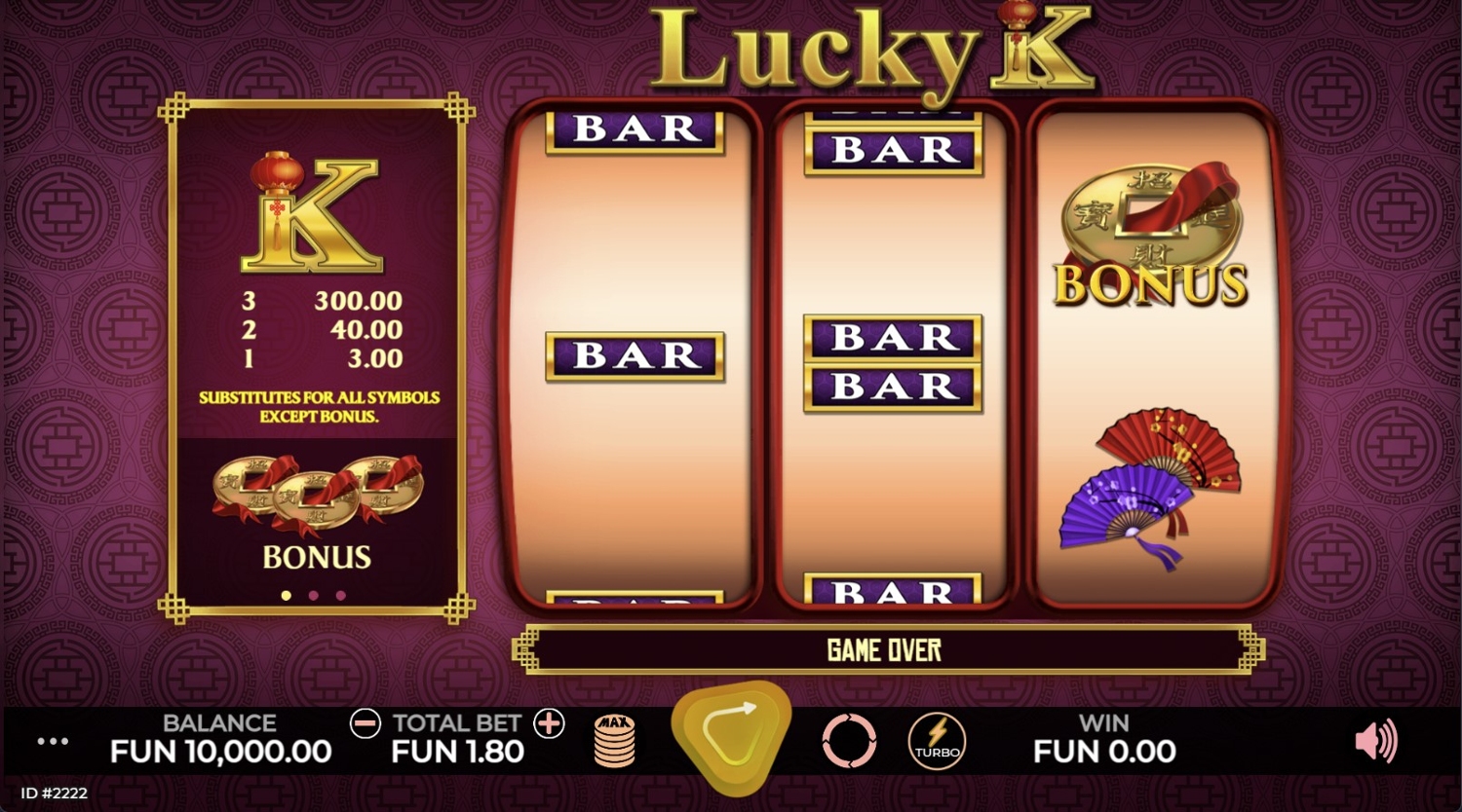 Lucky K Gameplay Image