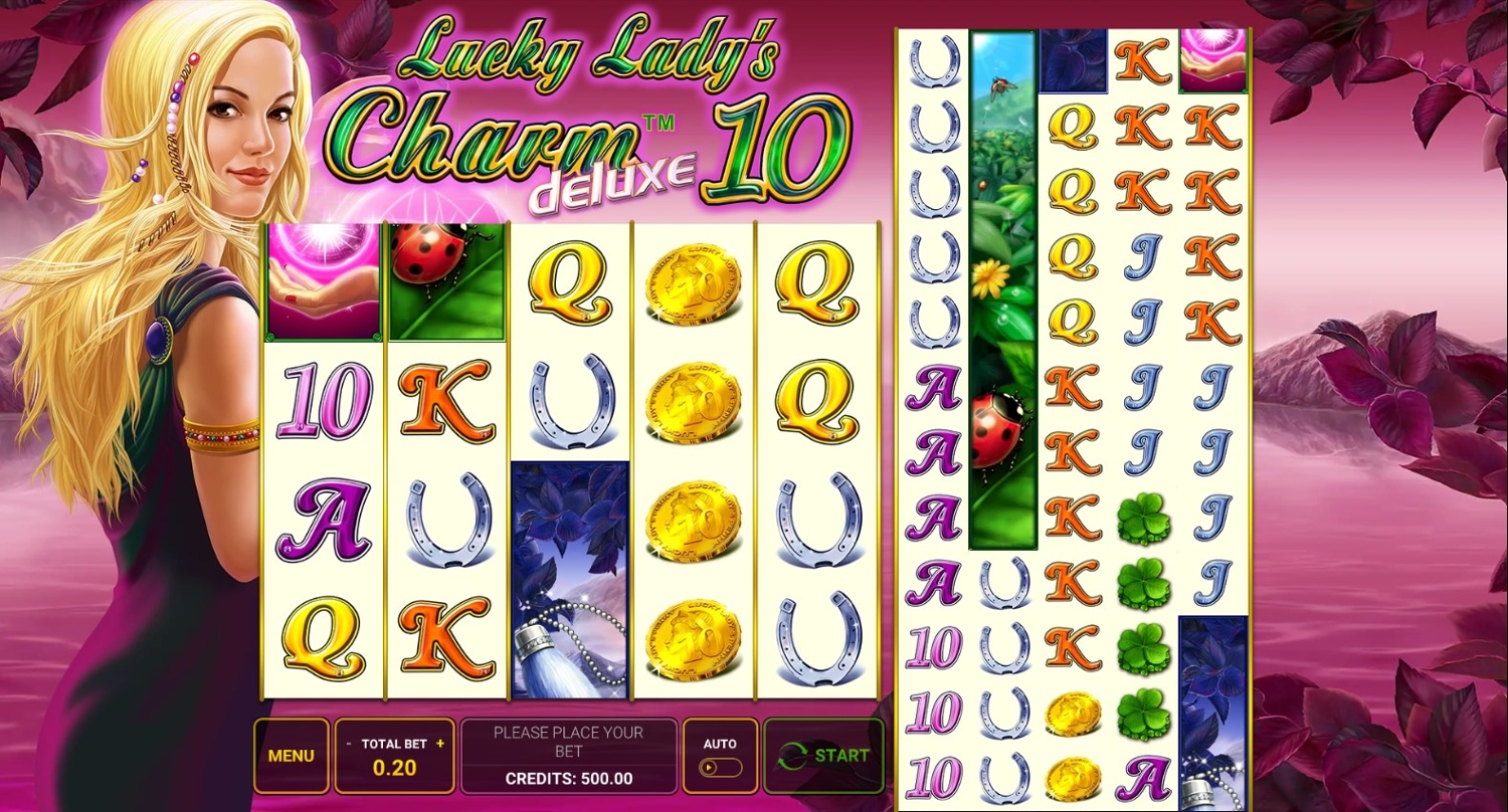 Lucky Lady’s Charm Deluxe 10 Gameplay Image