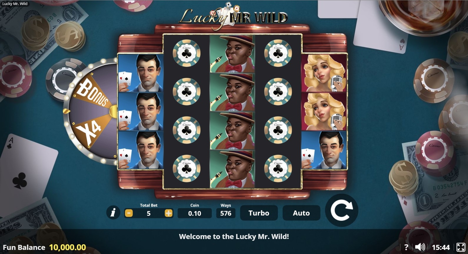 Lucky Mr Wild Gameplay Image