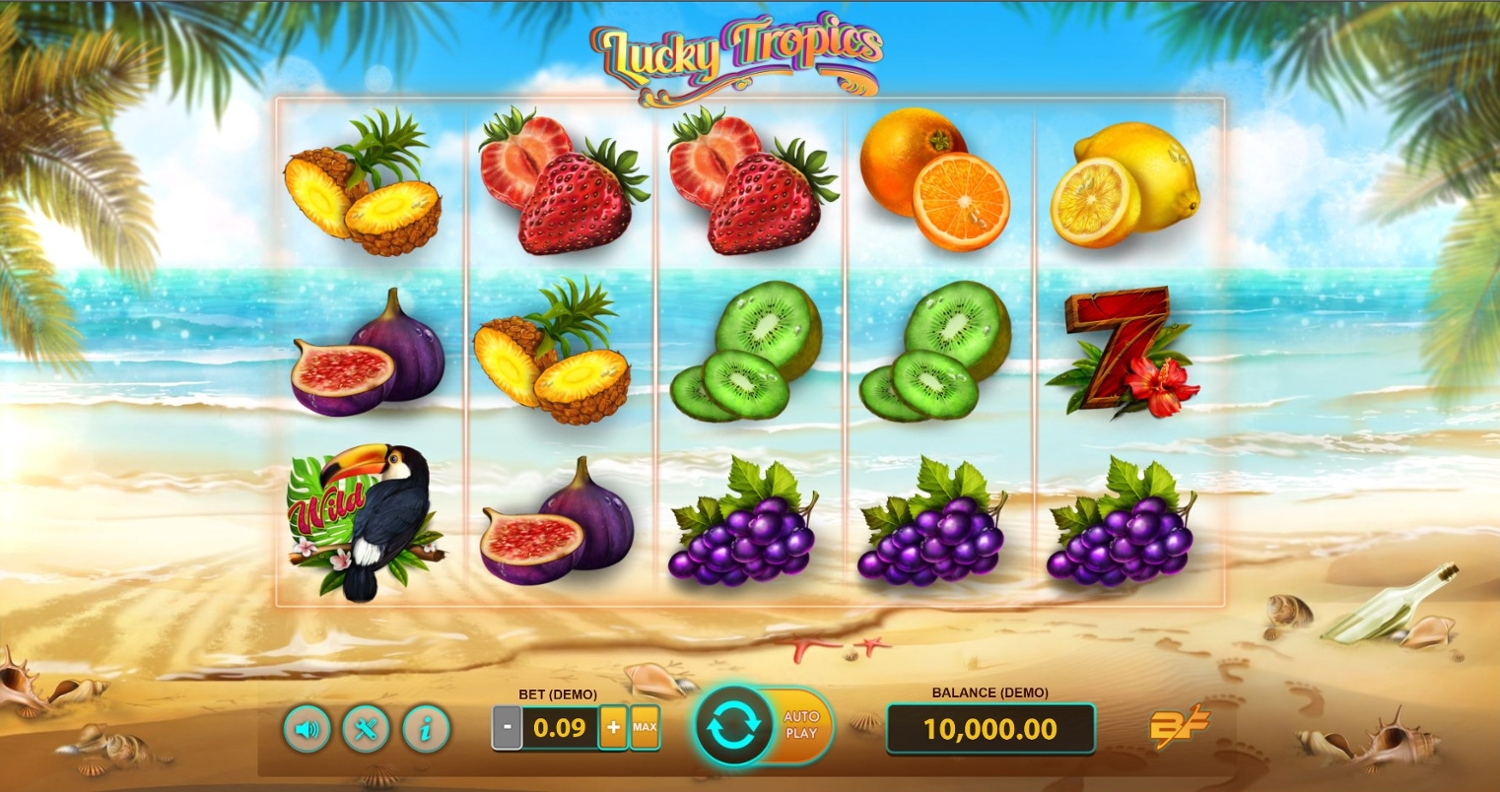 Lucky Tropics Gameplay Image