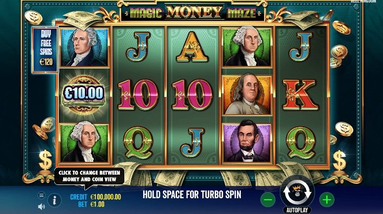 Magic Money Maze Gameplay Image