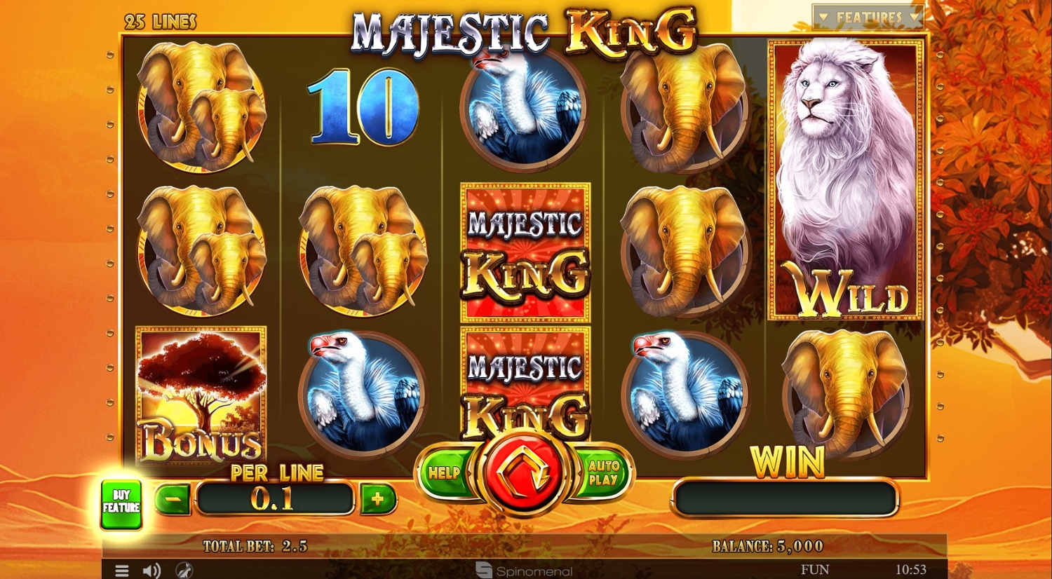 Majestic King Gameplay Image