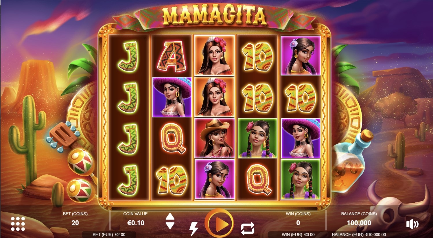 Mamacita Gameplay Image