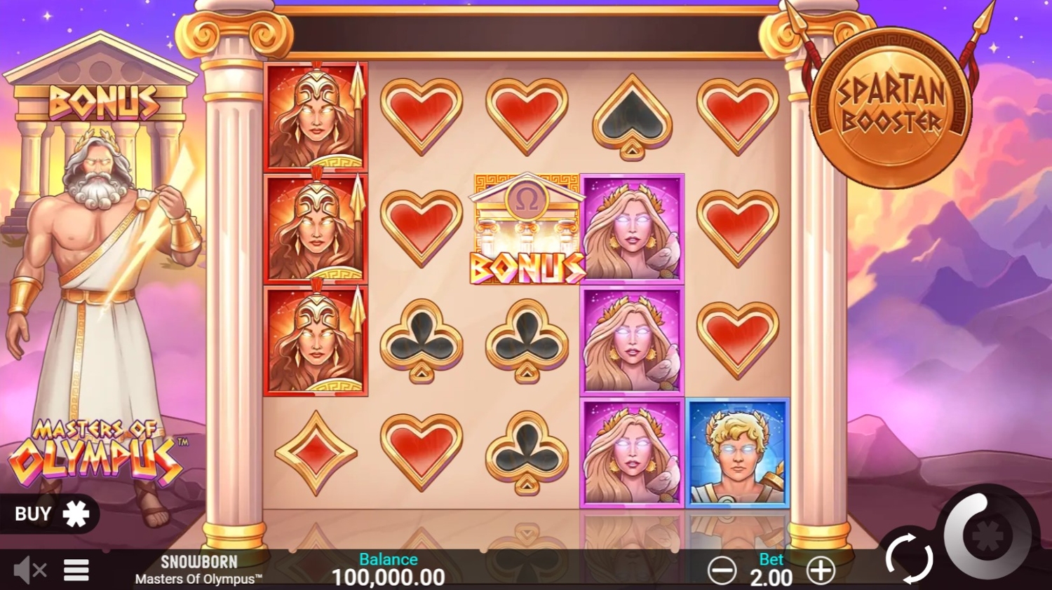 Masters of Olympus Gameplay Image
