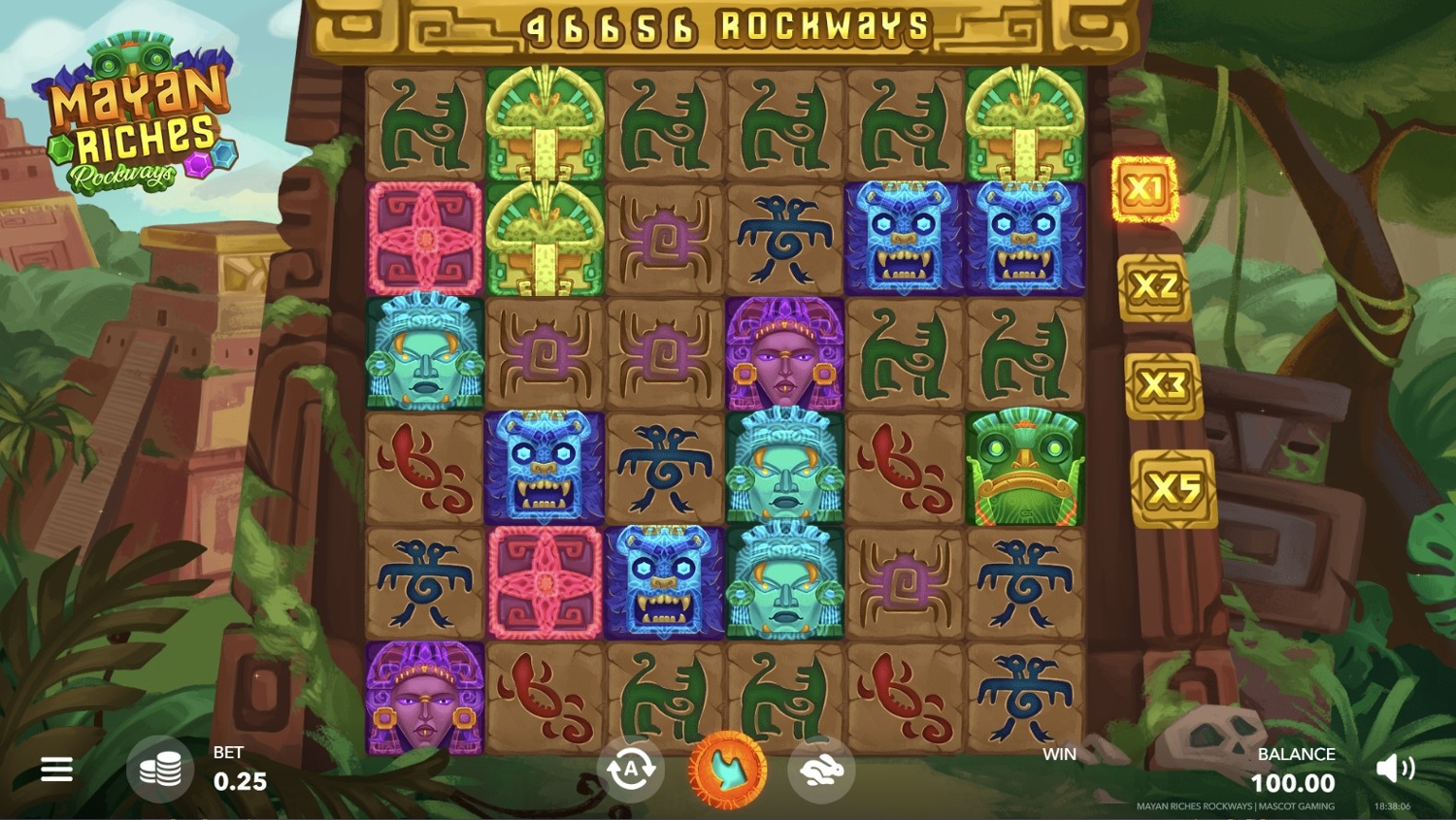 Mayan Riches Gameplay Image