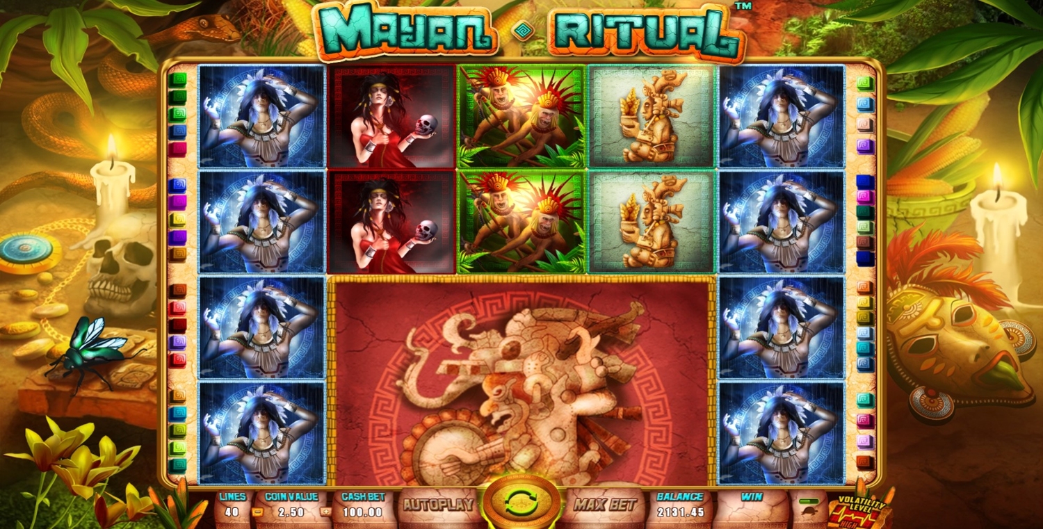 Mayan Ritual Gameplay Image