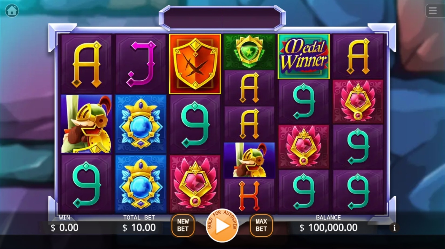 Medal Winner Megaways Gameplay Image