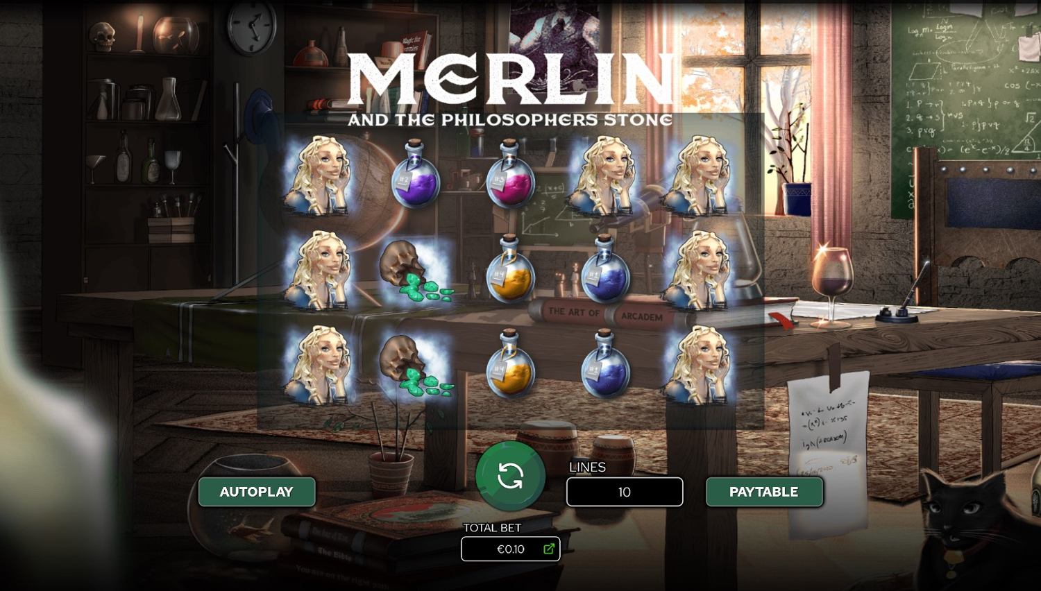 Merlin and the Philosopher Stone Gameplay Image