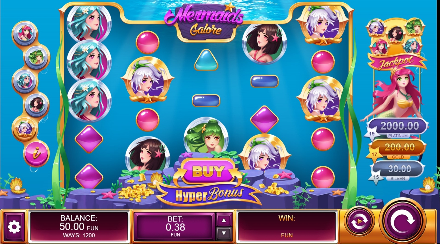 Mermaids Galore Gameplay Image