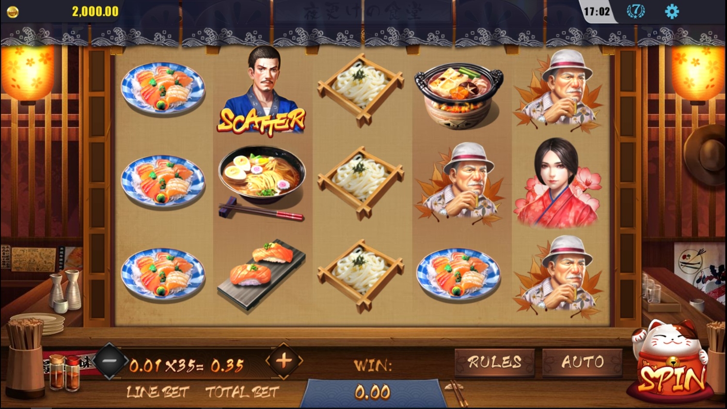 Midnight Diner Gameplay Image