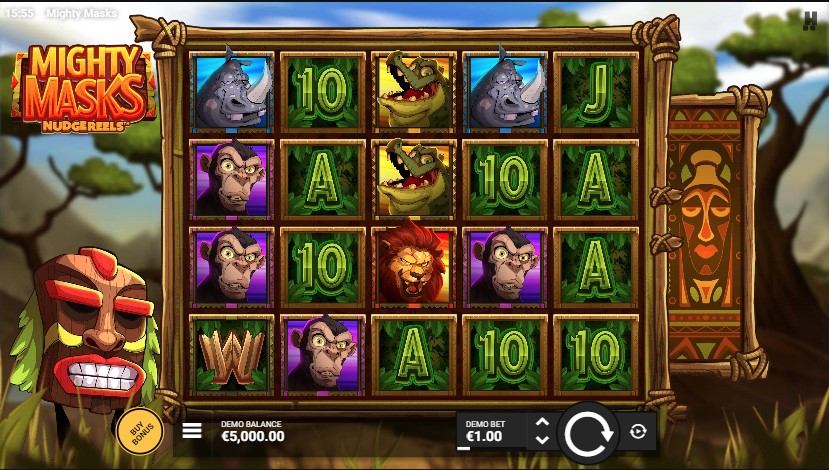 Mighty Masks Gameplay Image
