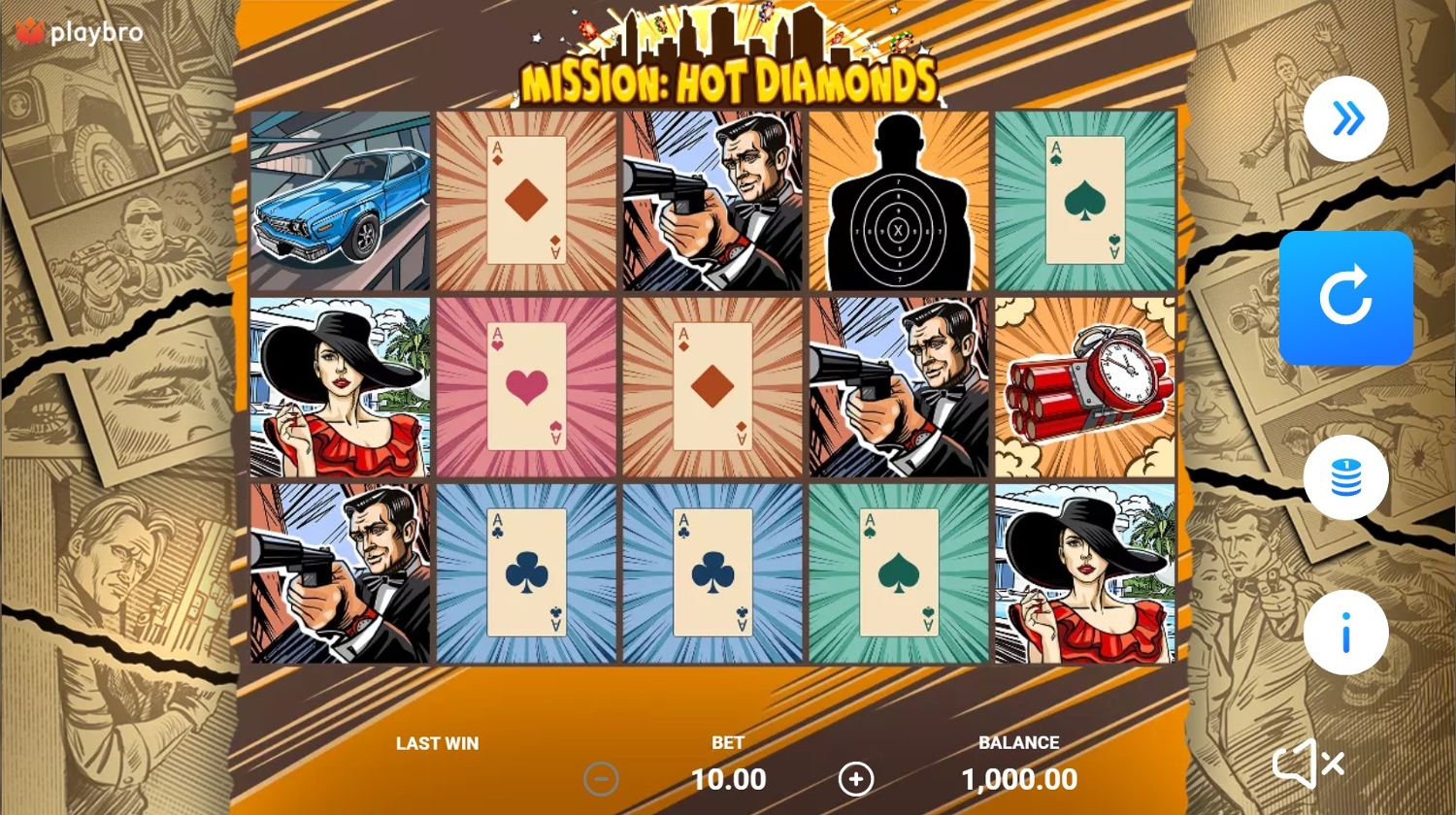 Mission: Hot Diamonds Gameplay Image