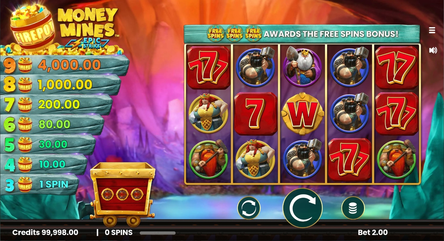 Money Mines Gameplay Image