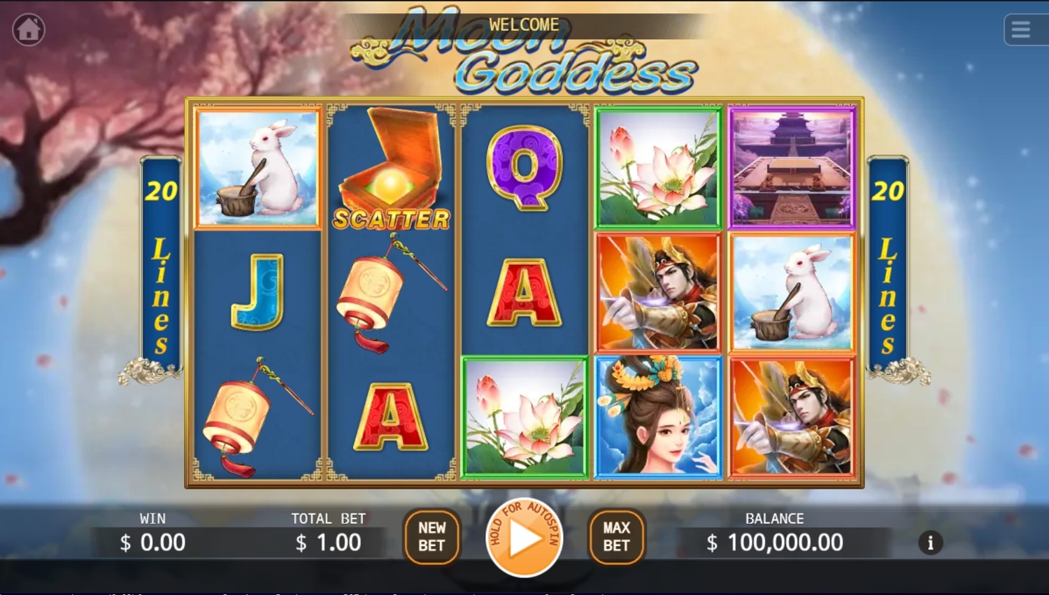 Moon Goddess Gameplay Image
