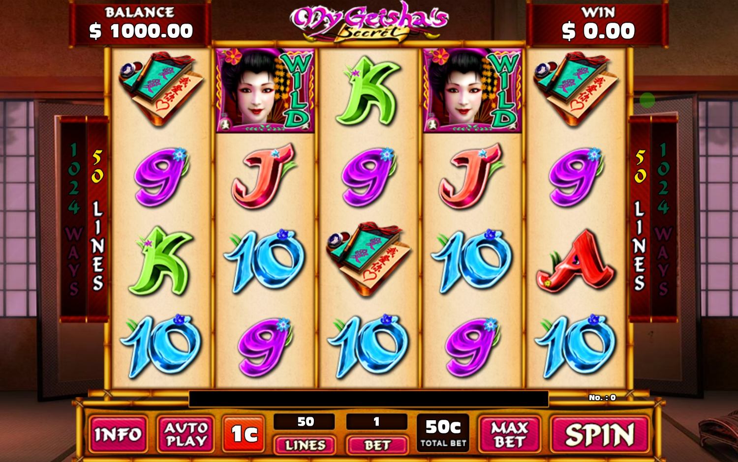 My Geisha’s Secret Gameplay Image