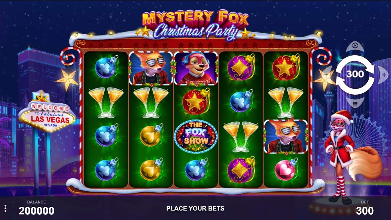 Mystery Fox Christmas Party Gameplay Image