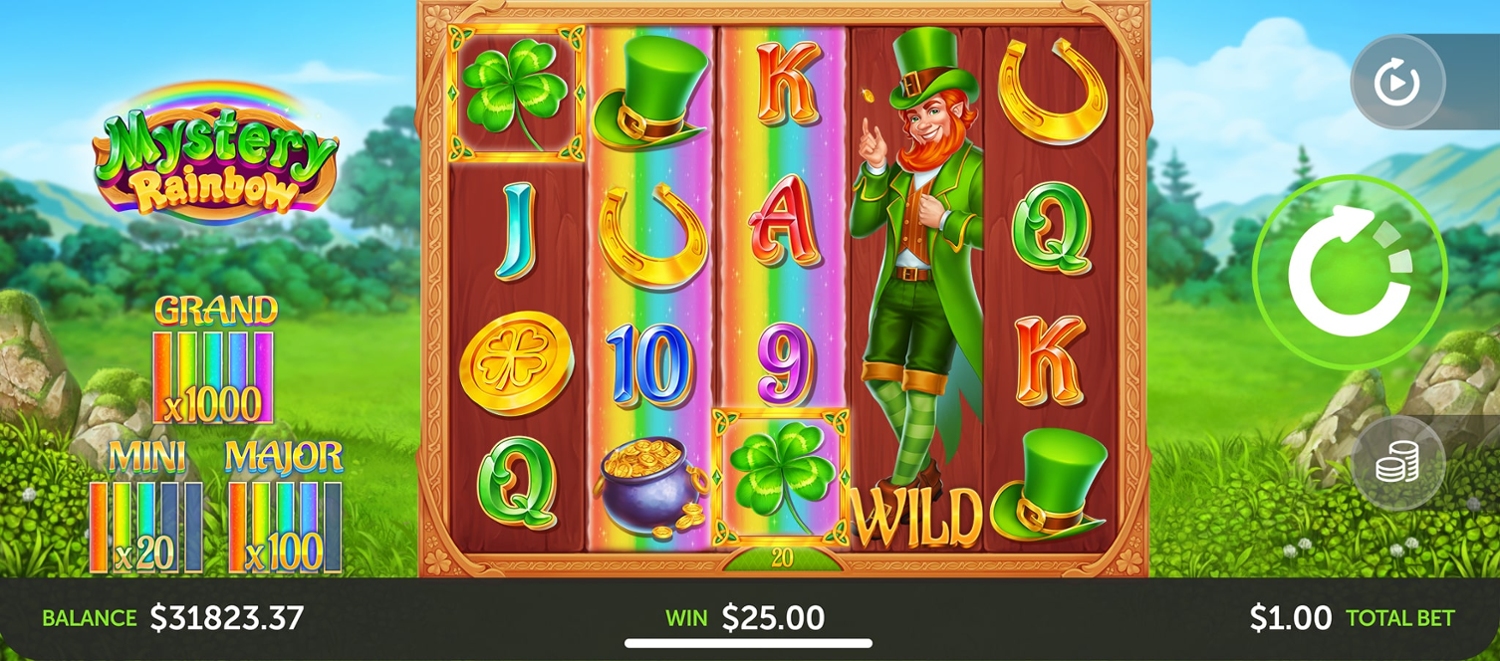 Mystery Rainbow Gameplay Image