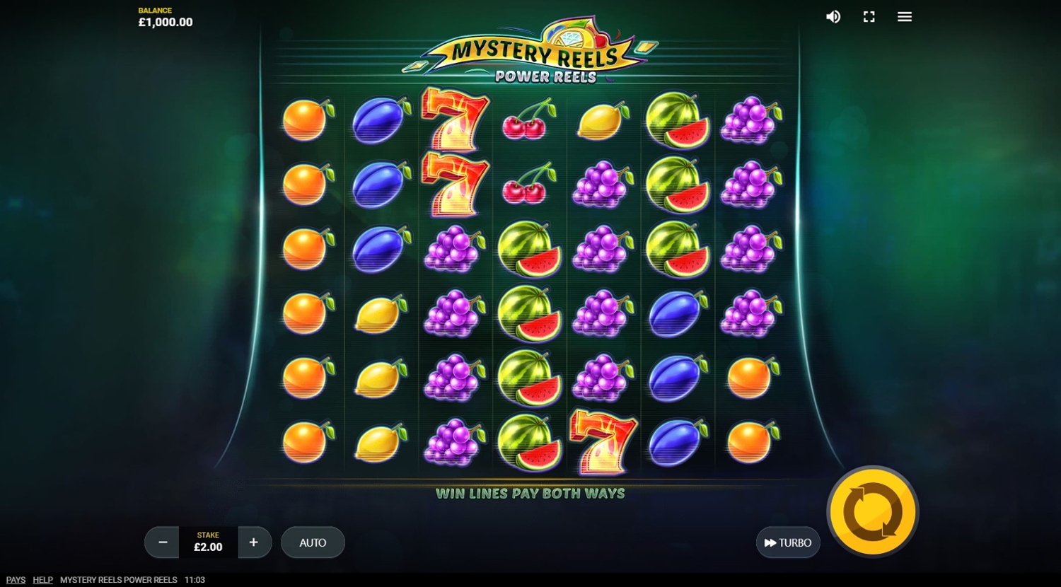 Mystery Reels Power Reels Gameplay Image
